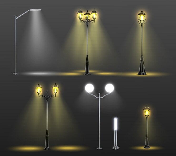 Tipuri de corpuri de iluminat folosite în iluminatul public